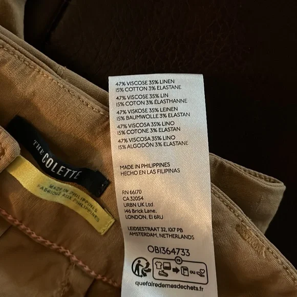 Anthropology Maeve Cropped Colette Pant - Picture 3 of 3